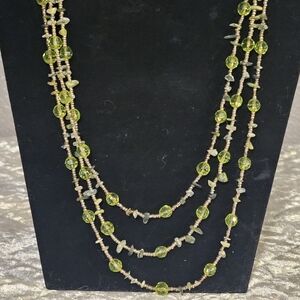 Esmor Multistrand Beaded Neclace